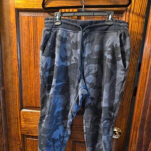 Under Armour UA Sportstyle Elite Print Jogger Pants Black Gray Camo XL